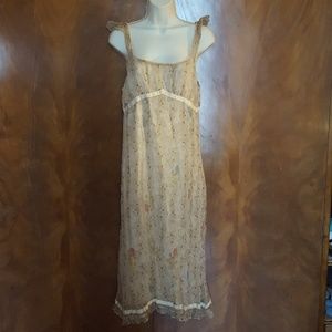 Free people lined rayon dress 8
